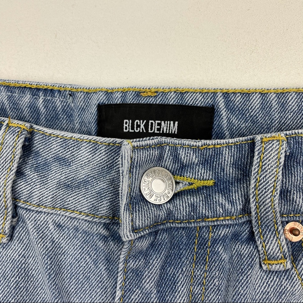 NWT BLCK DENIM High Waist wedgie fit Jeans - Picture 8 of 9